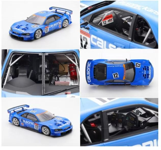 Spark 1/12 Nissan Skyline GT-R (R34) 2004 JGTC GT500 No. 12 model is now available for pre-order!