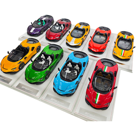 CE 1/18 Ferrari SF90 Spider limited edition car model ornament gift