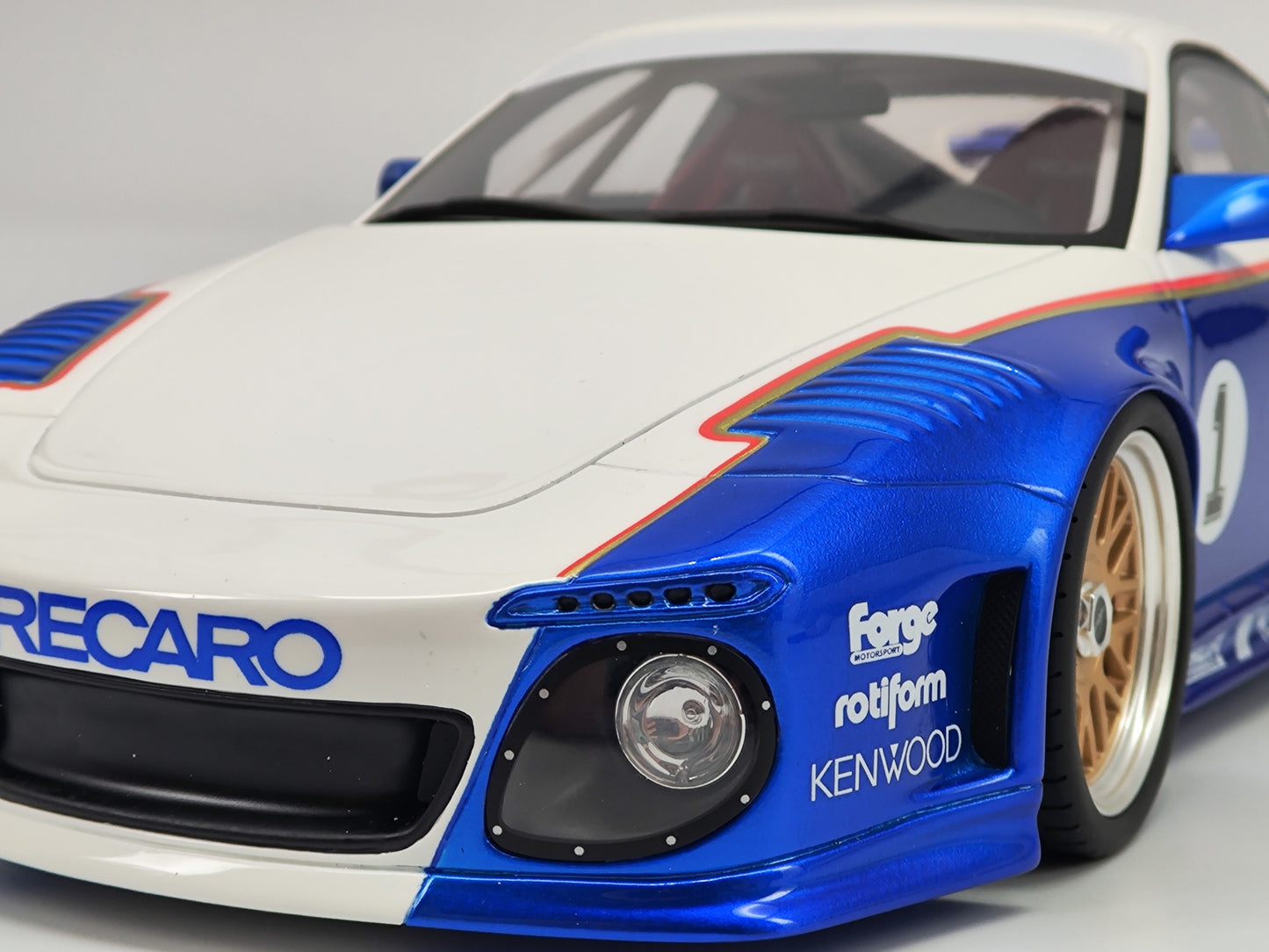 GT SPIRIT 1/18 Porsche old amp new body kit simulation model car