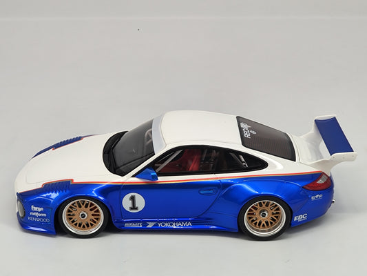 GT SPIRIT 1/18 Porsche old amp new body kit simulation model car