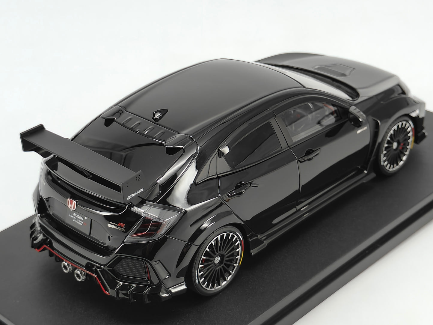 POPRACE 1/18 Honda FK8 Mugen Civic Type R Blue Birthday Gift Car Model