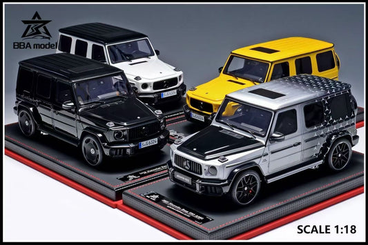 BBA model 1/18 2025 Mercedes-Benz-G63 AMG resin car model