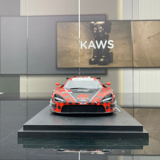 Topspeed 1/18 McLaren 720S GT3 EVO Simulation Resin Car Model Ornaments