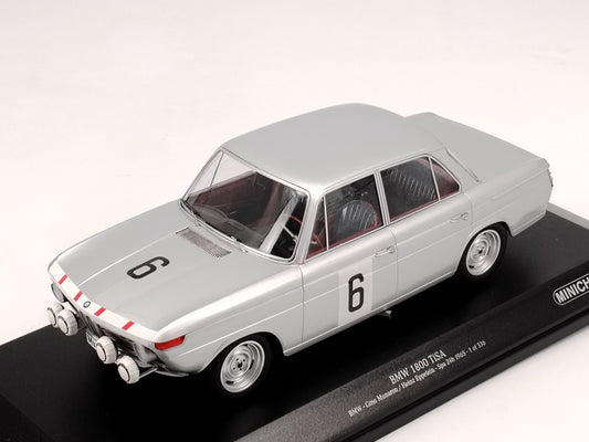 MINICHAMPS 1/18 BMW 1800 TISA HUHNE/MAIRESSE 24 HOURS Die Casting Mode Car