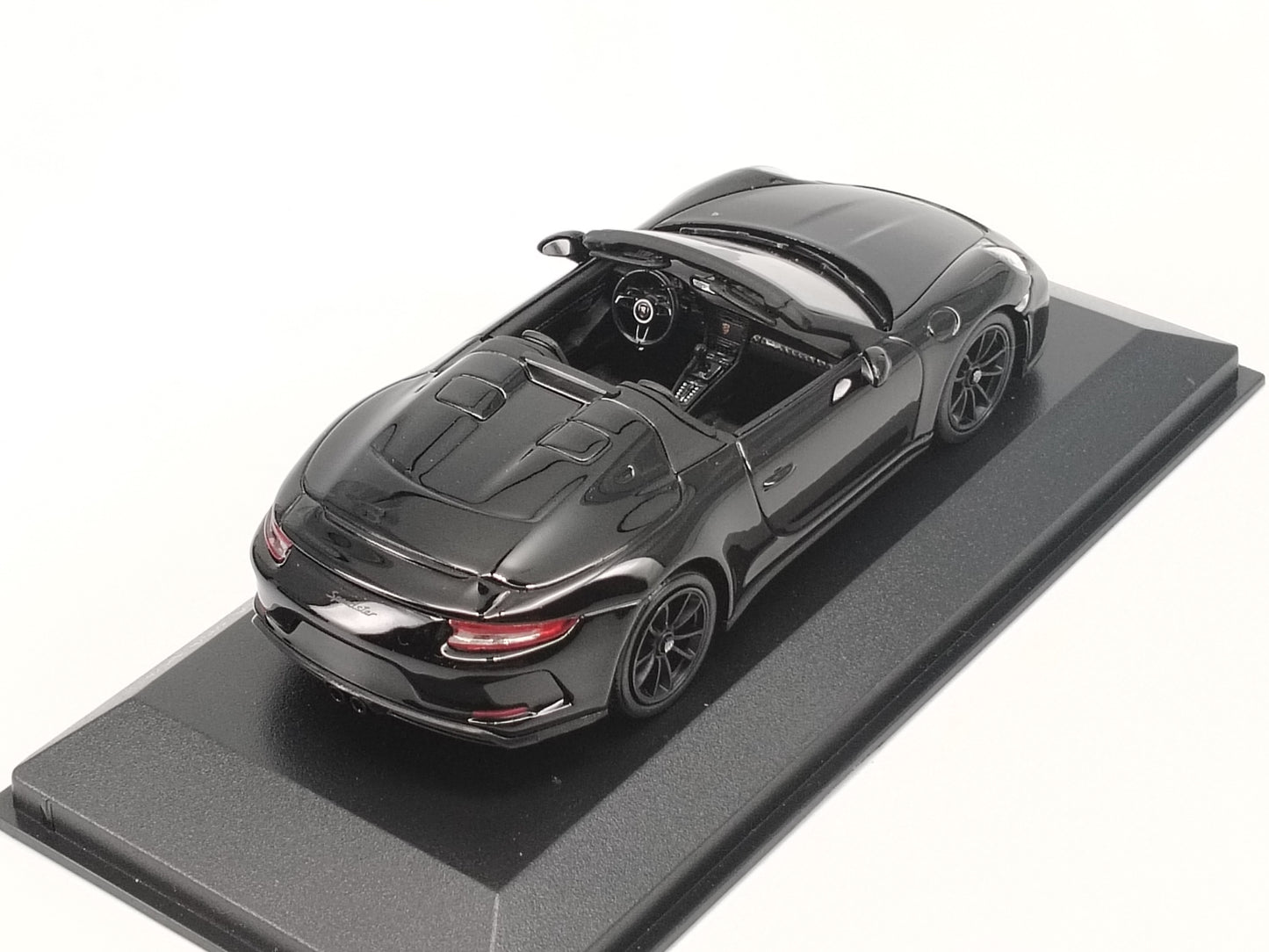 MINICHAMPS 1/43 Porsche 911(991)SPEEDSTER 2019 Black Alloy Model 410061134