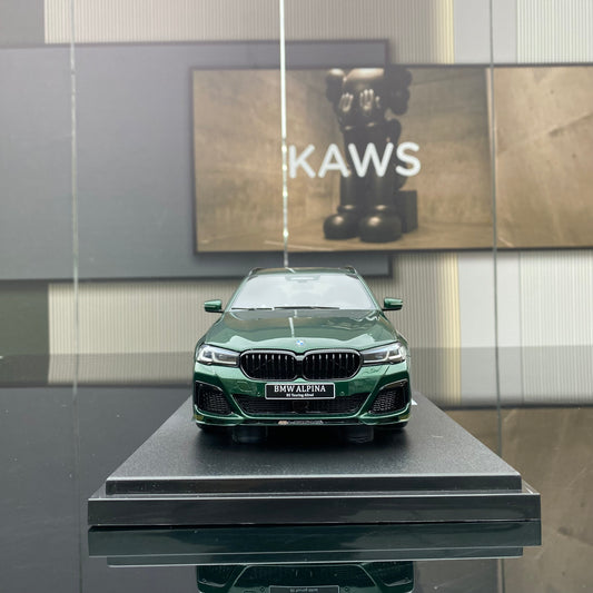 GT Spirit 1/18 BMW ALPINA B5 TOURING Green Simulation Car Model Ornament