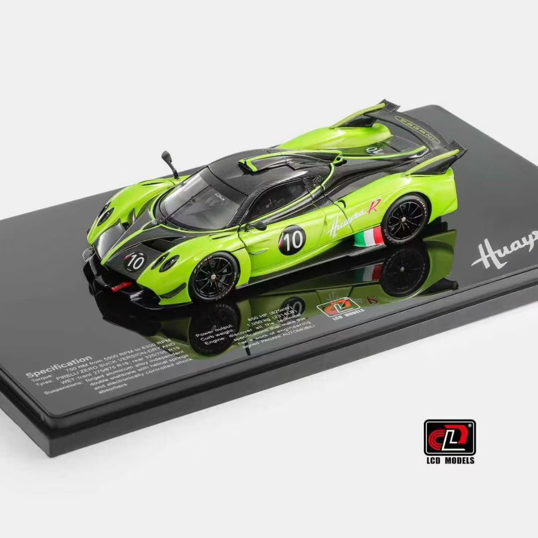 LCD 1/43 Pagani Huaya R alloy full opening car model – Cigar Model