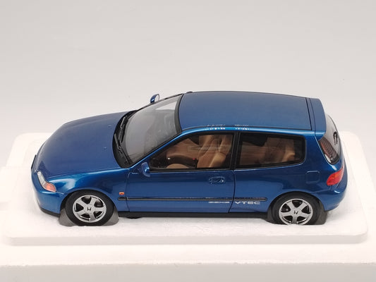 LCD 1/18 Honda EG6 SiR Blue Alloy Model Car Birthday Gift