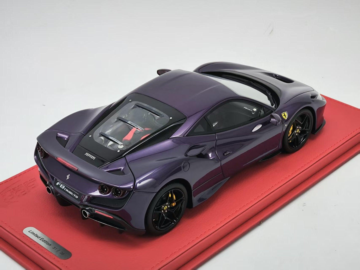BBR 1/18 Ferrari F8 Hong Kong Purple Limited Edition Car Model