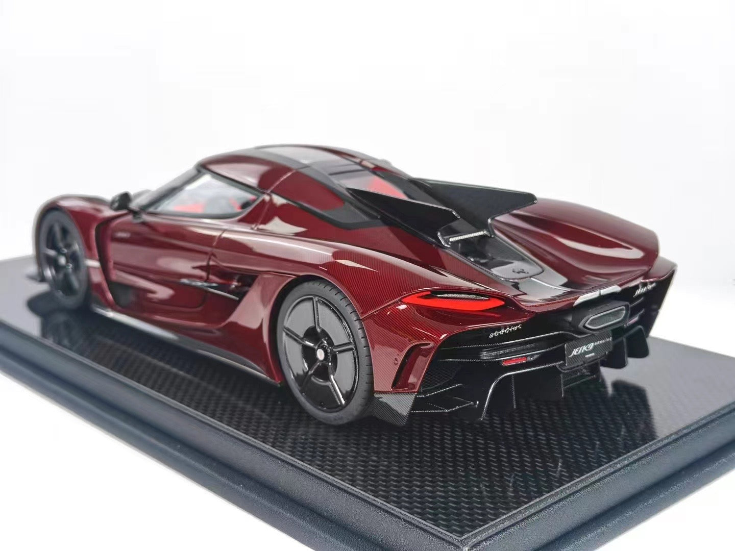 Frontiart 1/18 Koenigsegg Jesko Absolute Edition Carbon Black Simulation Car Model