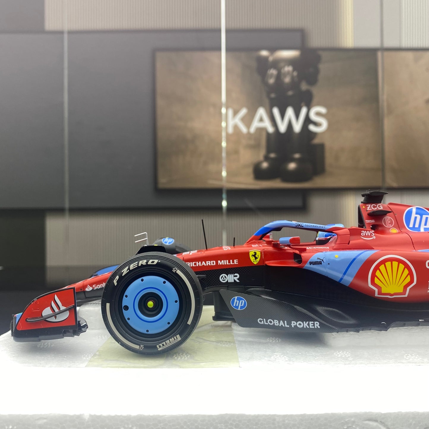 BBR 1/18 Ferrari SF-24 Charles Leclerc Miami GP 2024 Red