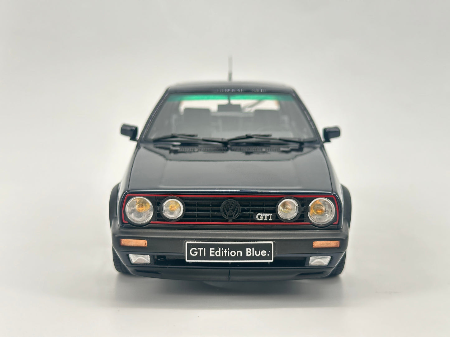OTTO 1/18 Volkswagen GOLF MK2 GTI EDITION Blue Resin Model Car