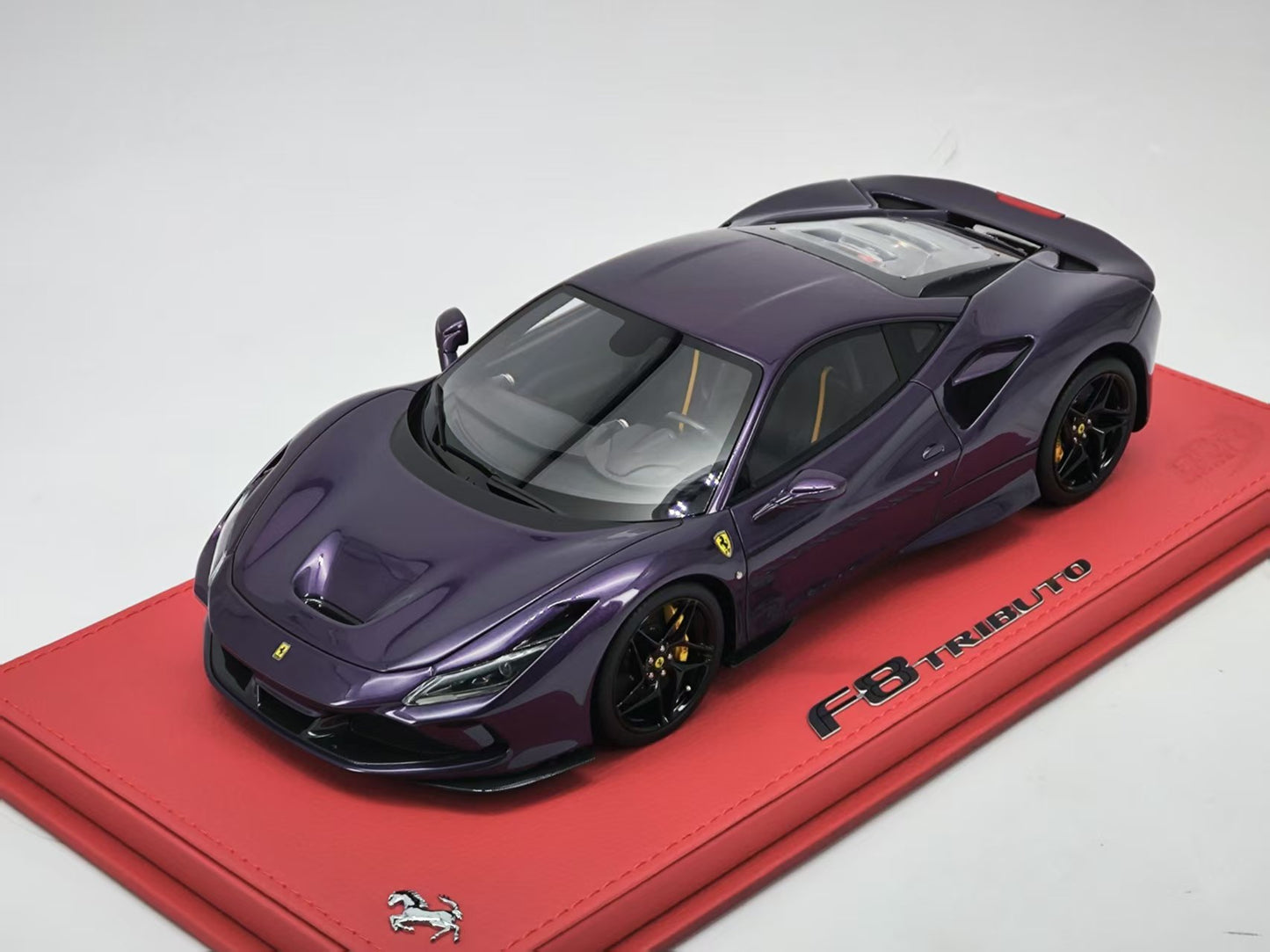 BBR 1/18 Ferrari F8 Hong Kong Purple Limited Edition Car Model