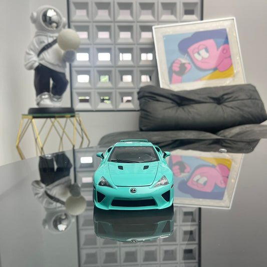 WELL 1/18 Lexus LFA Lexus Street Edition Alloy Simulation Car Model Collection