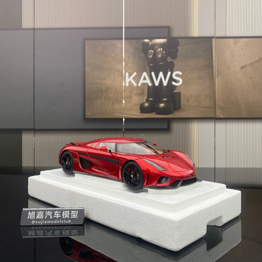 Atuo Art 1/18 Koenigsegg Regera Simulation Car Model Ornaments