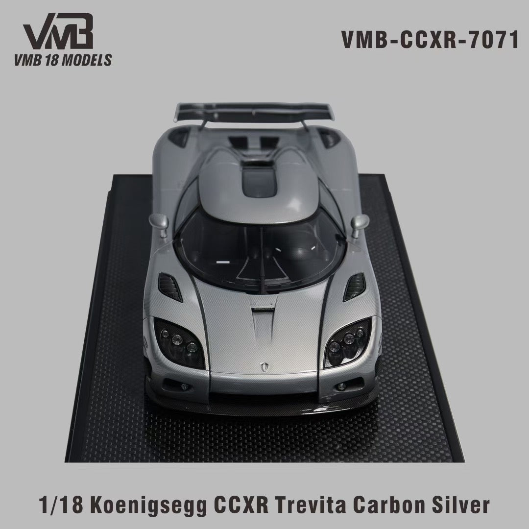 VMB 1/18 Koenigsegg CCXR Limited Edition Car Model