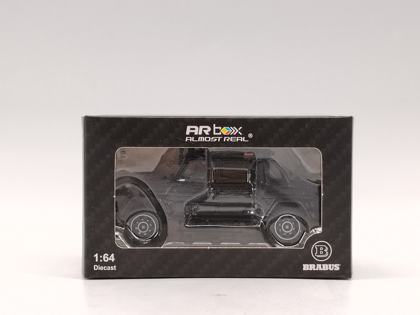 Almost Real 1/64 Brabus 800 XLP Pickup Truck Black Alloy Model