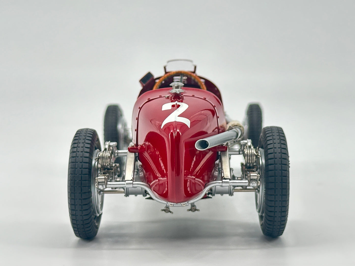 CMC 1/18 Alfa Romeo P3 Caracciola #2 Red Alloy Car Model M220