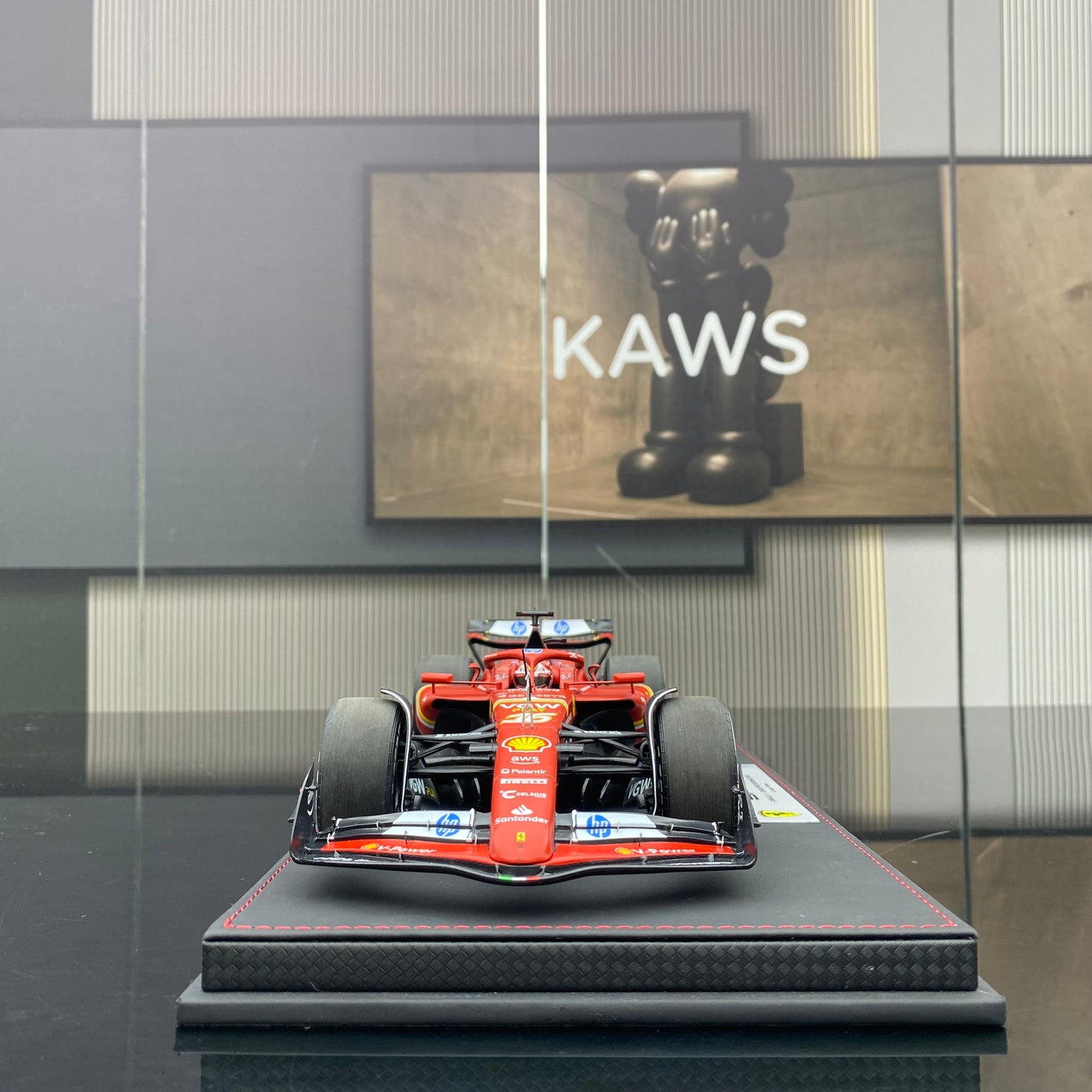 BBR1/18 Ferrari Miami #16 Charles Leclerc 3rd place racing car model