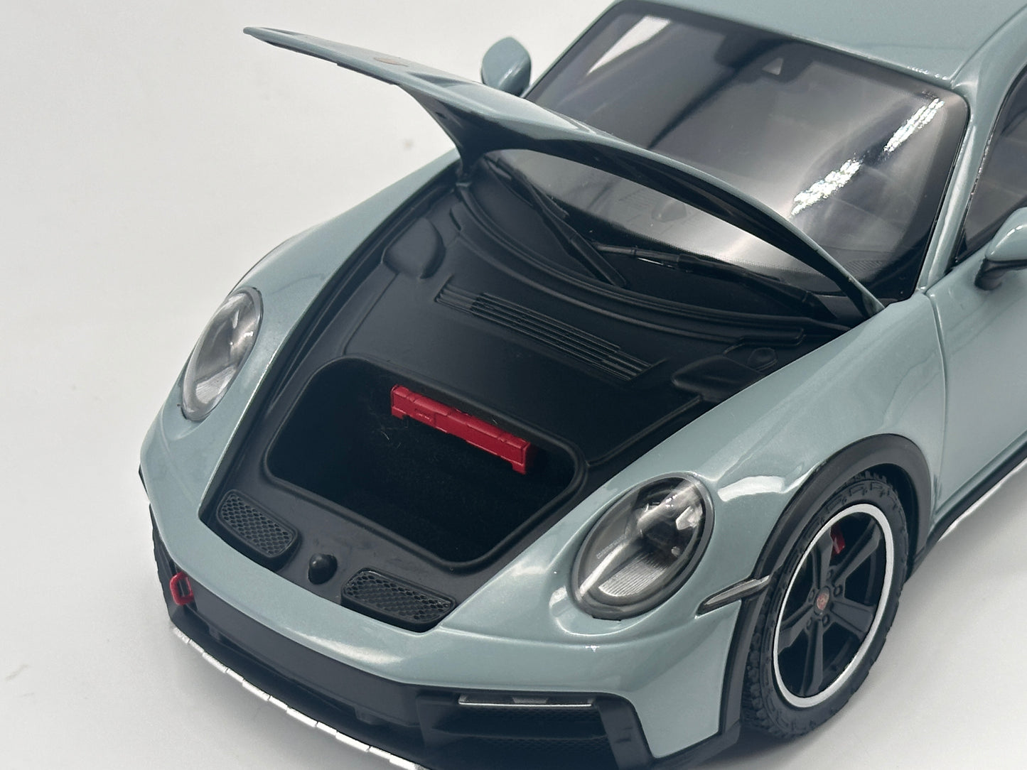 MINICHAMPS 1/18 Porsche 911 DAKAR Metallic Green Alloy Car Model