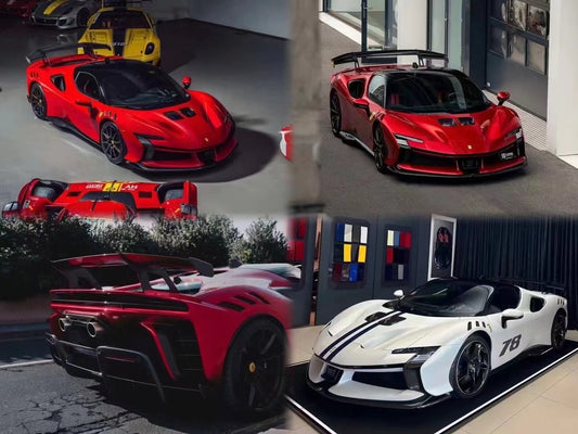 HH Model 1/18 Ferrari SF90XX Stradale Limited Edition Car Model Ornaments