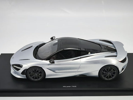 Topspeed 1/18 McLaren 720s Silver Resin Model TS0546