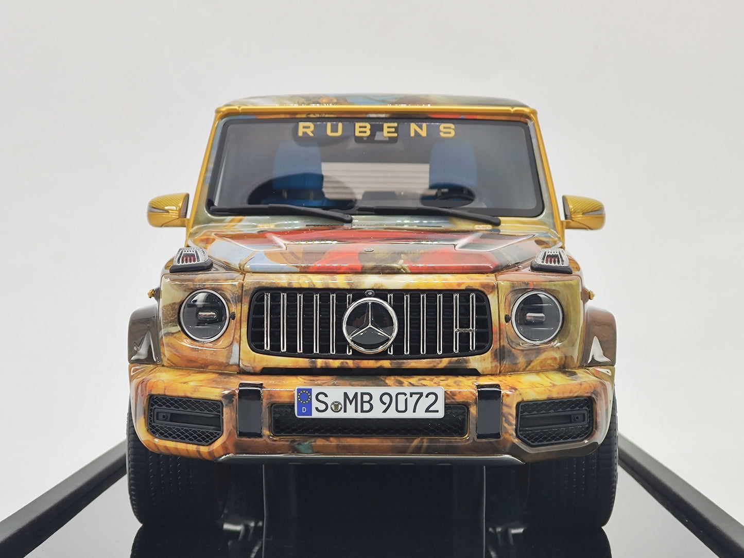 MH 1/18 Mercedes-Benz AMG G63 Jagdpanther Limited Edition Simulation Model Car