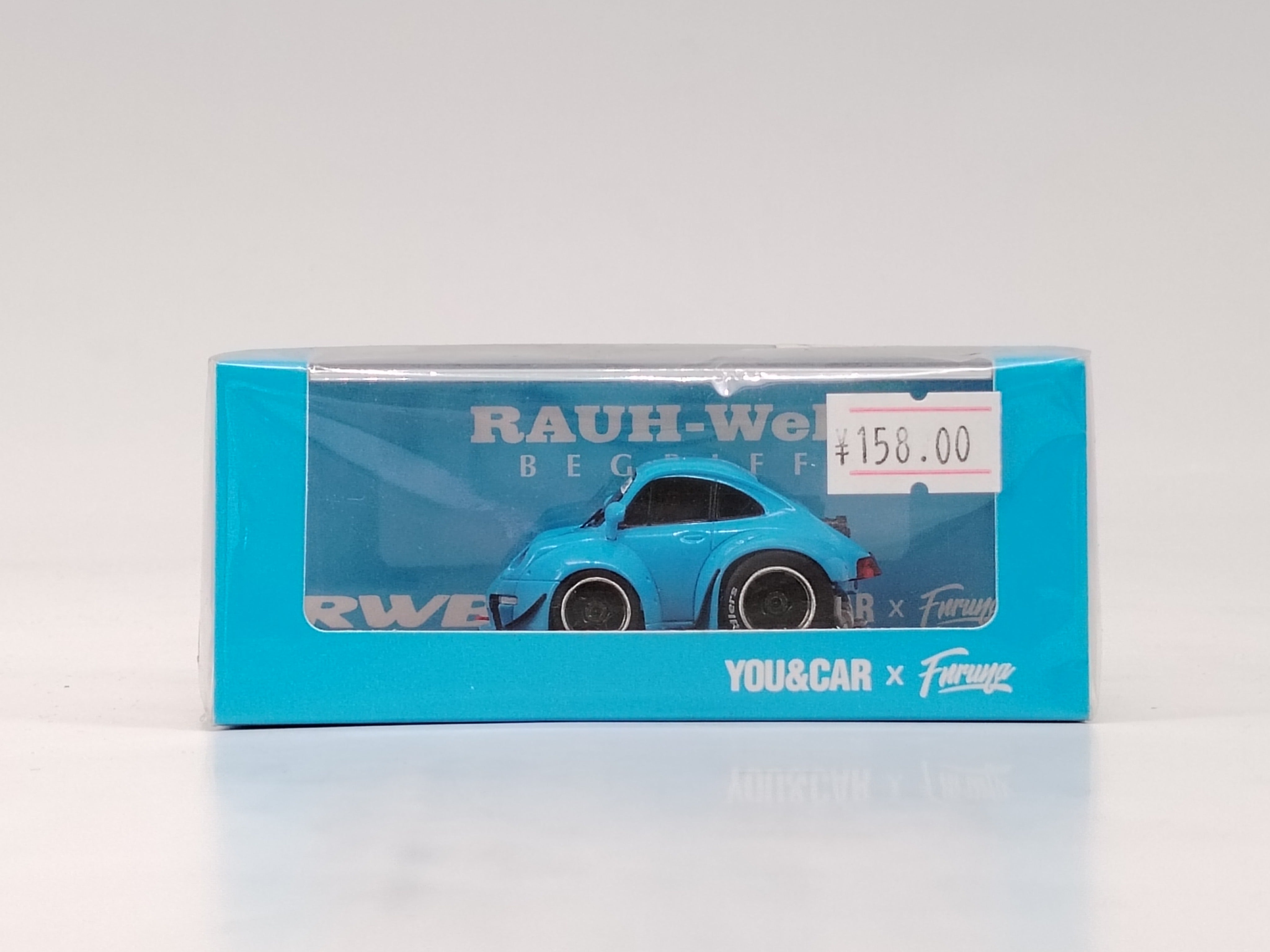 YOU&CAR X furuya 1/64 ポルシェ RWB 993 YOU&CAR X furuya 1/64 Porsche Porsche RWB 993 Q scale BLUE