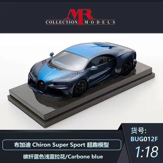 MR 1/18 Bugatti Chiron supercar model collection ornaments