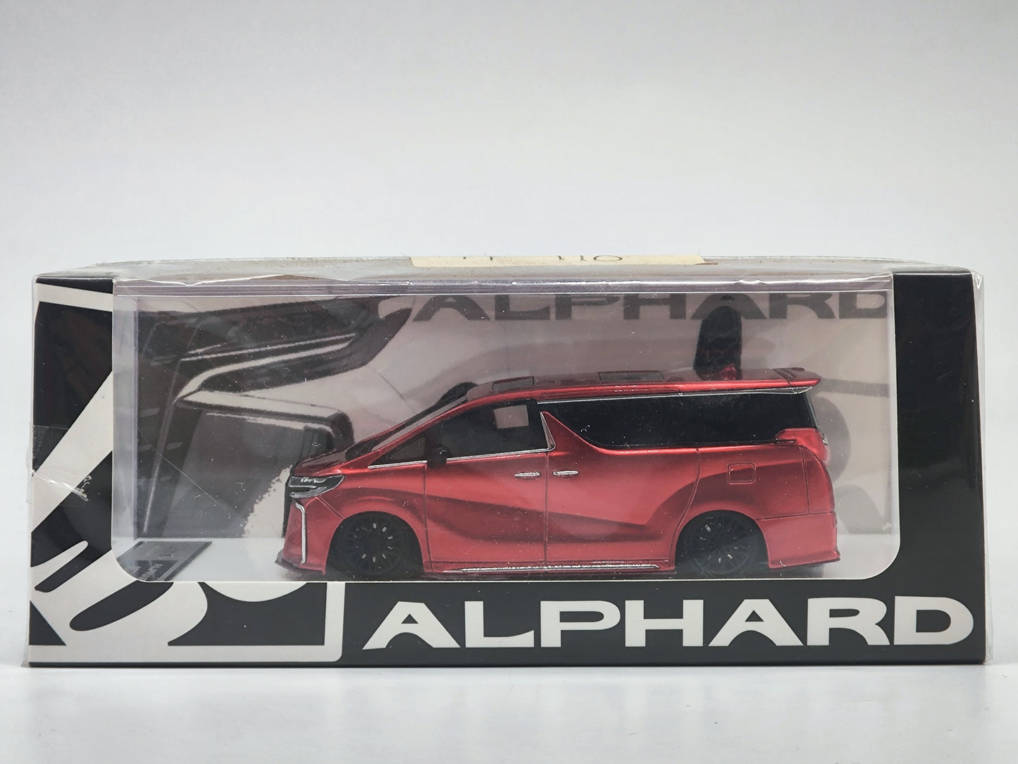 TP 1/64 Toyota Alphard Metallic Red Resin Car Model TP118