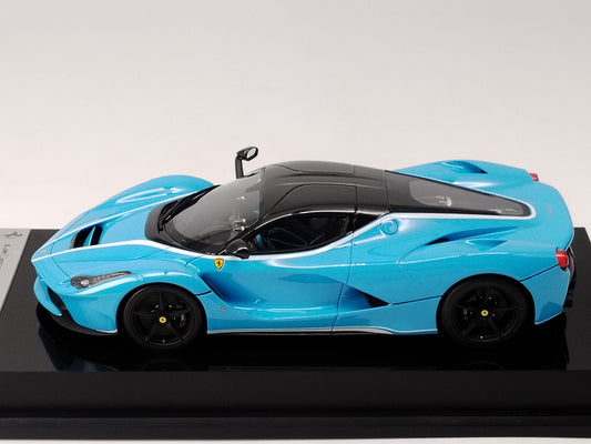 Amalgam 1/18 Ferrari LaFerrari Jia Nailiang Baby Blue Customized Simulation Car Model M6195-SC2