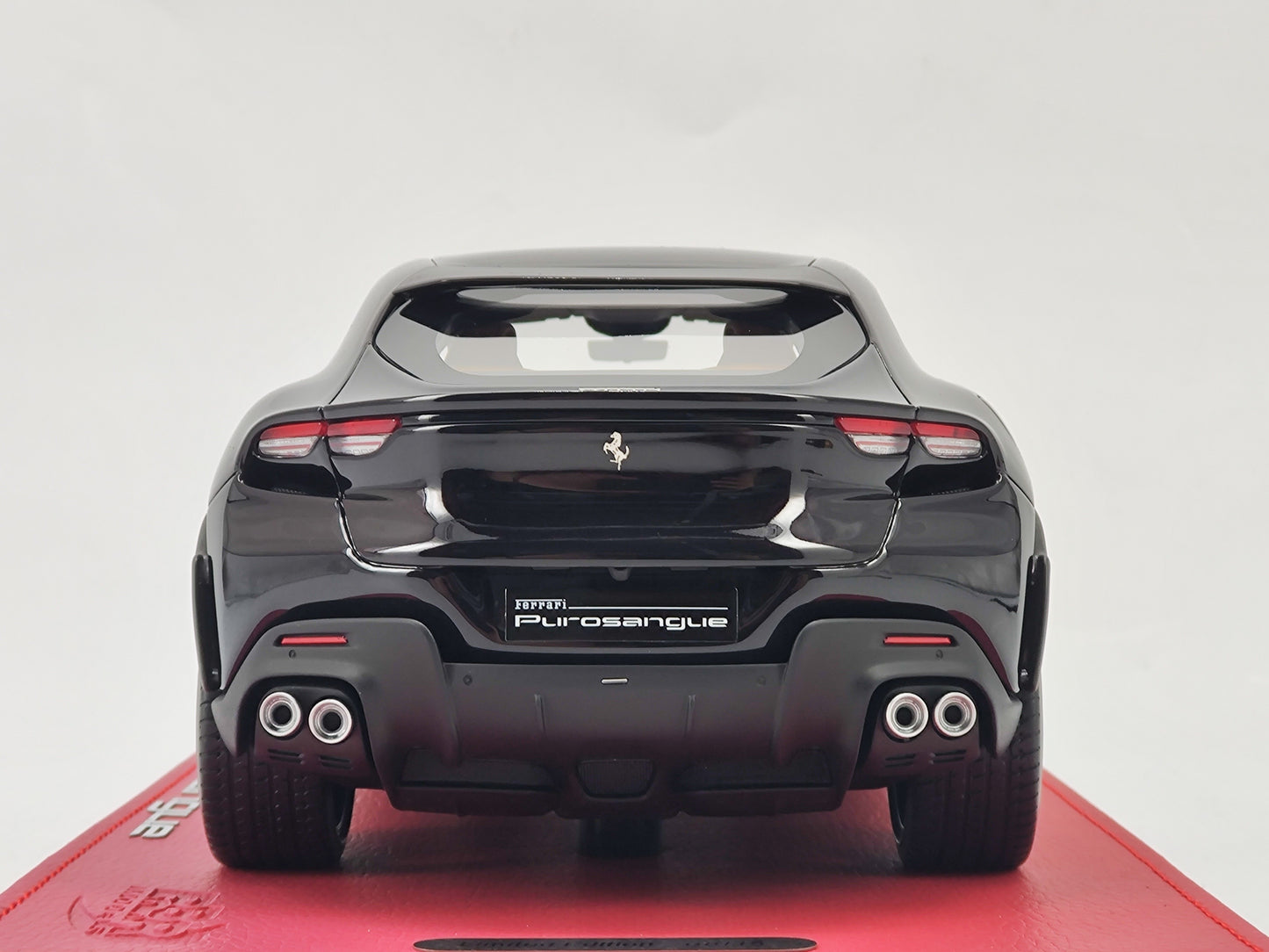 BBR 1/18 Ferrari PUROSANGUE Black Simulation Model Car P18219CCH