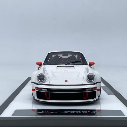 MCM 1/18 Porsche Singer DLS Turbo Pearl White Limited Edition Car Model Birthday Gift Ornaments