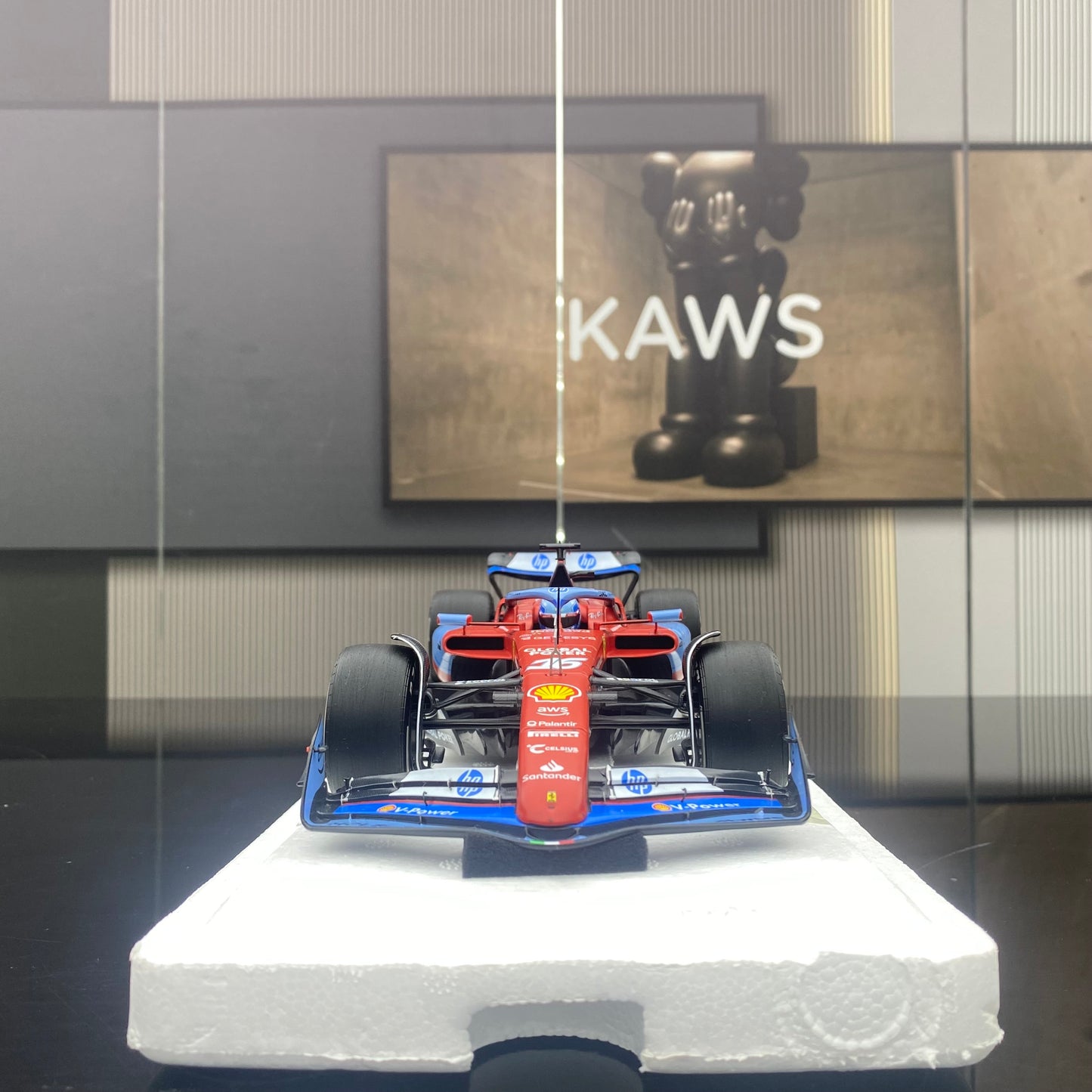 BBR 1/18 Ferrari SF-24 Charles Leclerc Miami GP 2024 Red