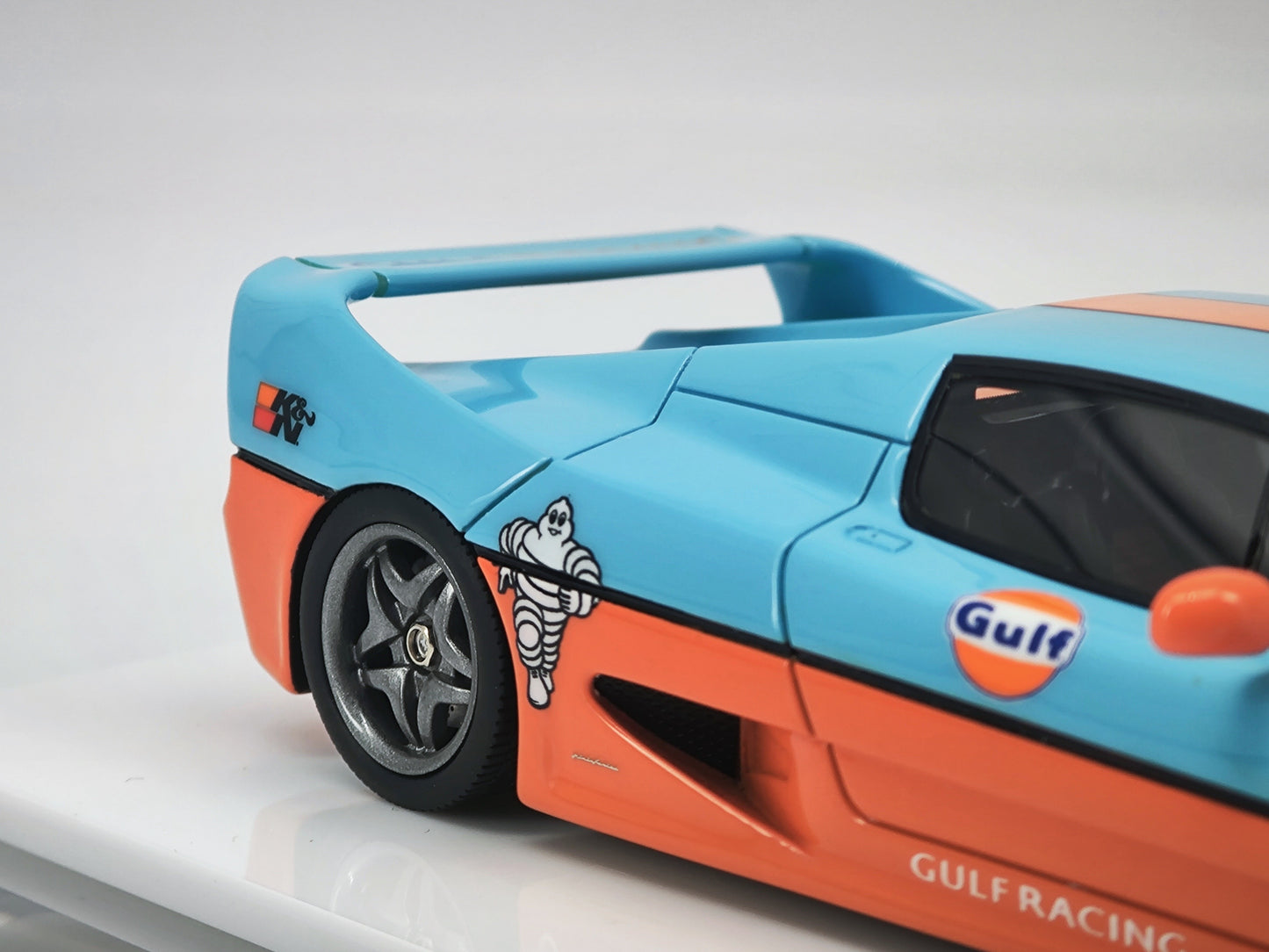 SCM 1/43 Ferrari F50 Gulf Simulation Model Car