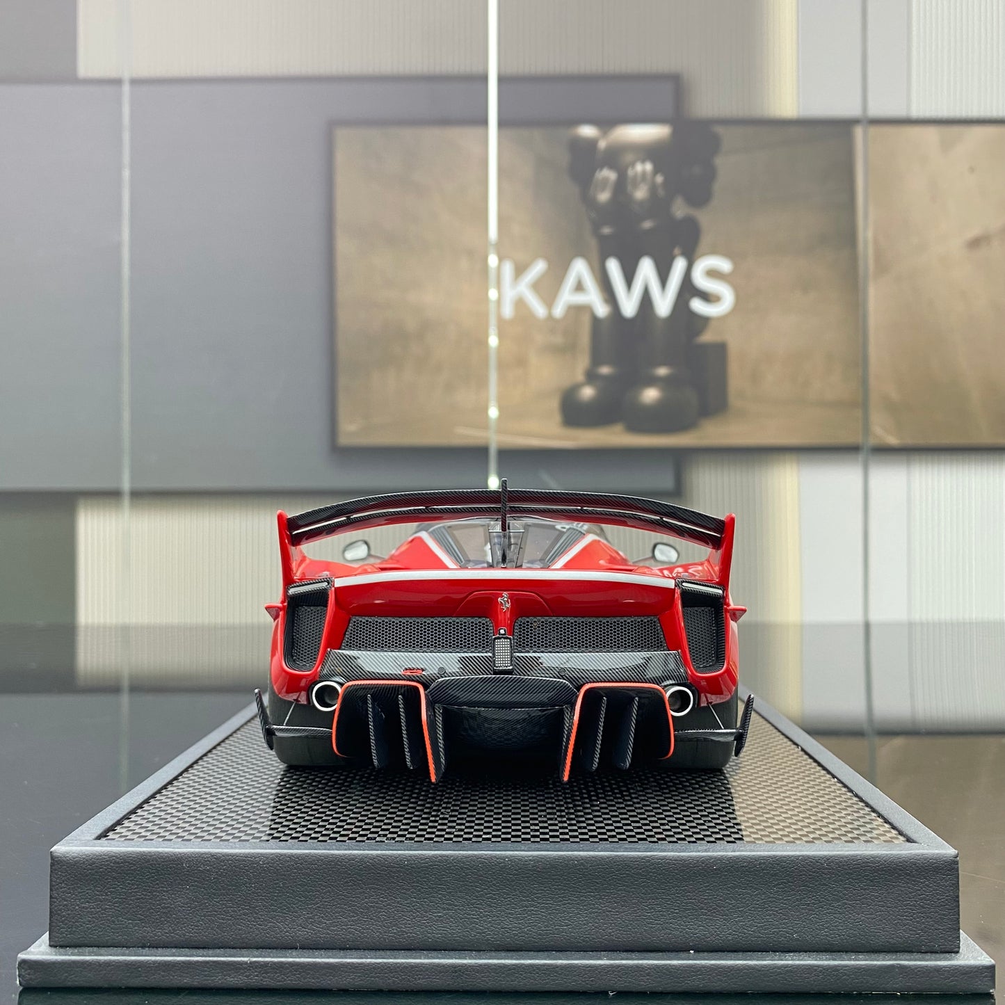 RUNNER 1/18 Ferrari FXX K EVO Simulation Car Model Ornaments Gift