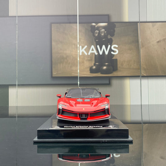 BBA MODEL 1/18 Ferrari SF90XX Standard Red Limited Edition Car Model Ornament