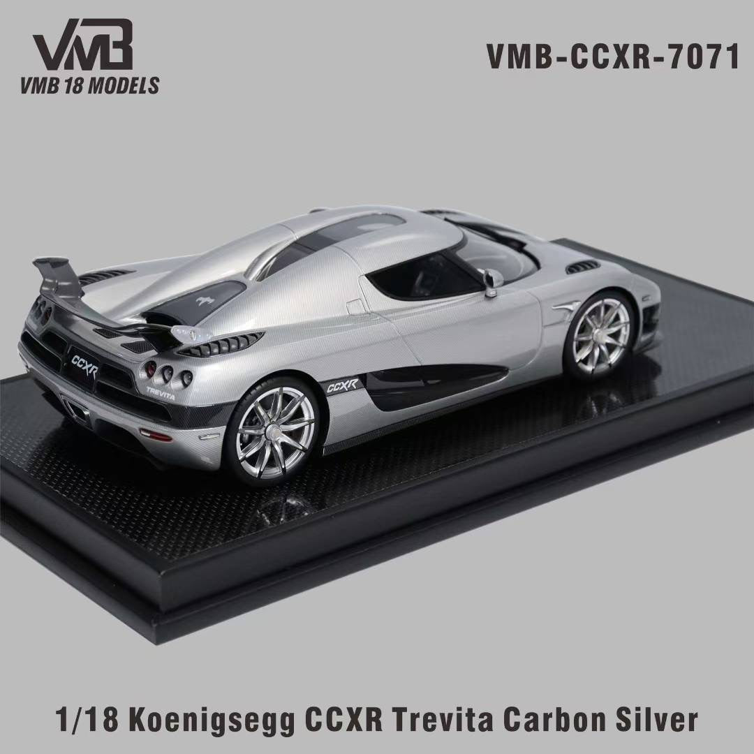 VMB 1/18 Koenigsegg CCXR Limited Edition Car Model