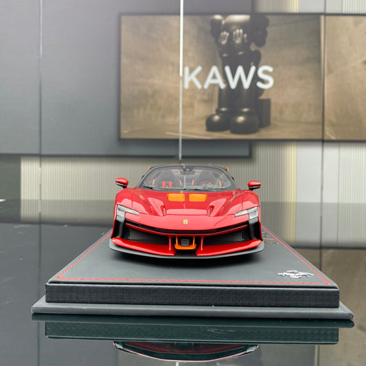 BBR 1/18 Ferrari SF90 XX Spider roadster simulation car model ornaments