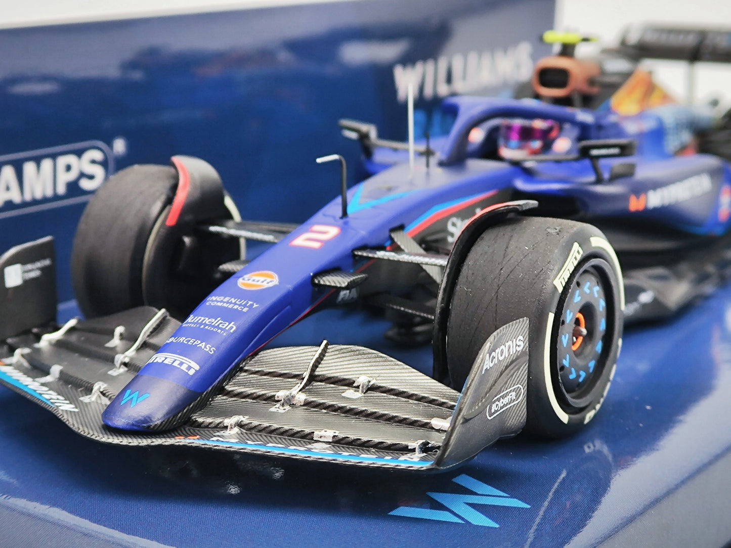 Minichamps 1/43 Williams Racing FW45 Diecast Car Model