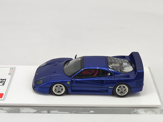 SCM 1/43 Ferrari F40 Blue Resin Limited Edition Model