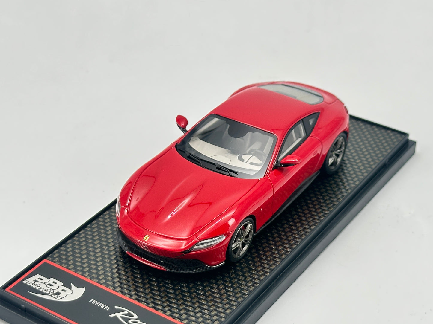 BBR 1/43 Ferrari Roma Standard Red Simulation Model Car