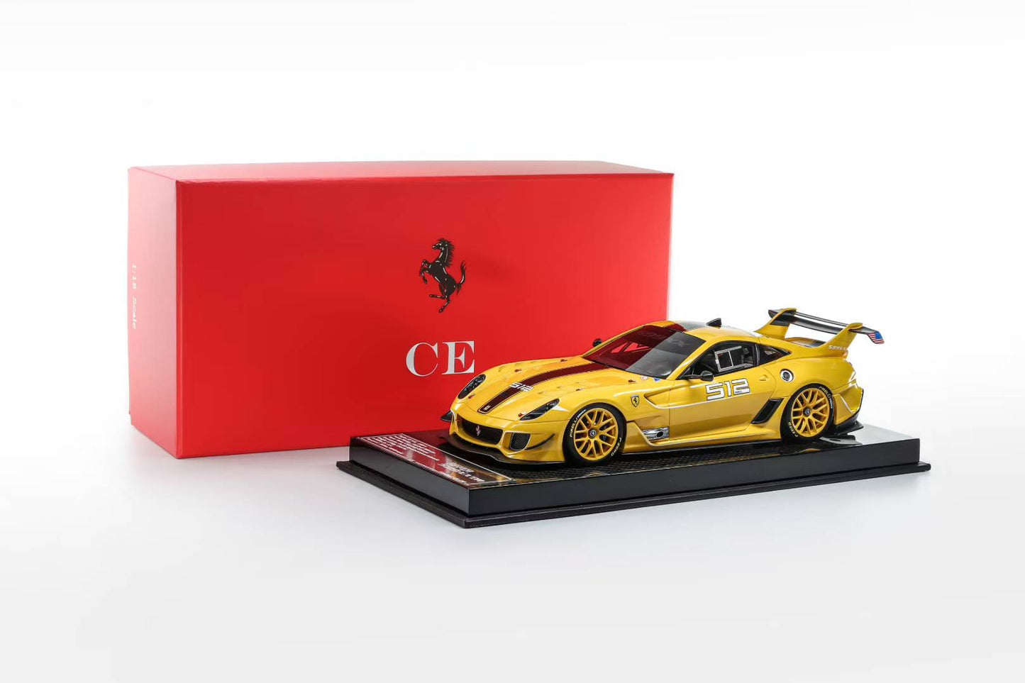 CE 1/18 Ferrari 599XXEVO Limited Edition Car Model Collectible