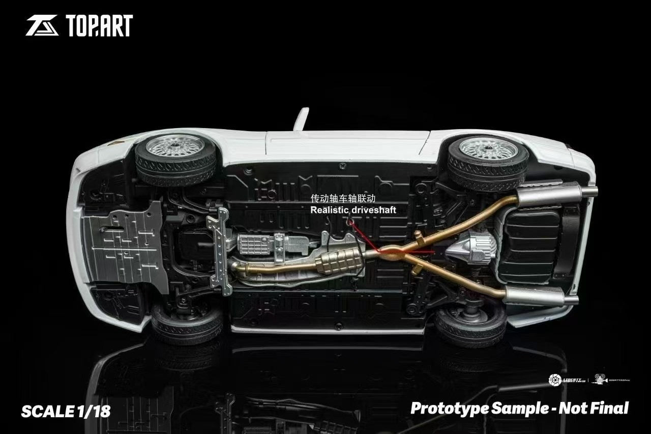 【Pre-sale 】TOPART 1/18 Mazda RX7 FC3S 1989 Alloy Full Open Car Model Ornaments