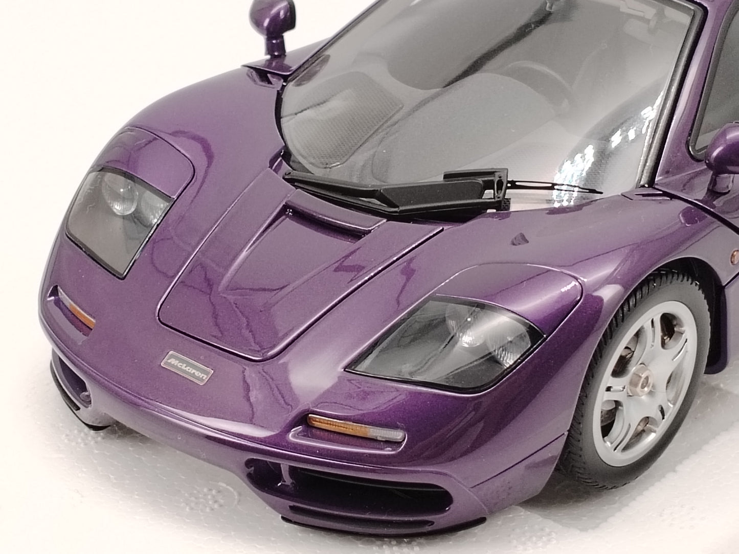 LCD 1/18 McLaren F1 XP5 Pearl Purple All-Opening Alloy Car Model