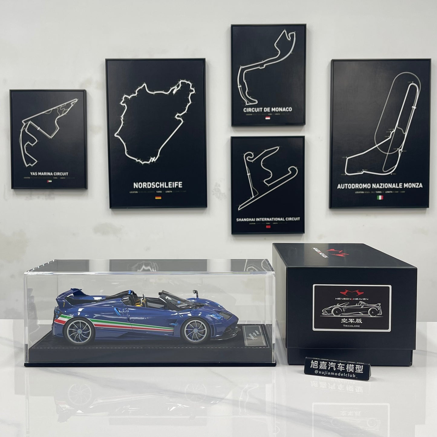 HH Model 1/18 Pagani Huayra Air Force Edition (HH664)