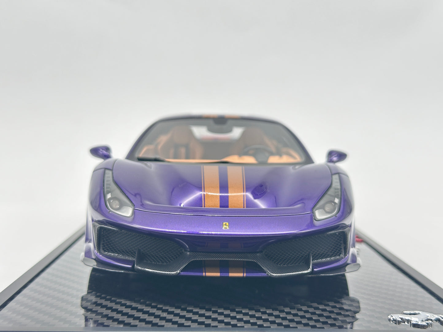BBR 1/18 Ferrari 488 PISTA Arabian Purple Limited Edition Car Model
