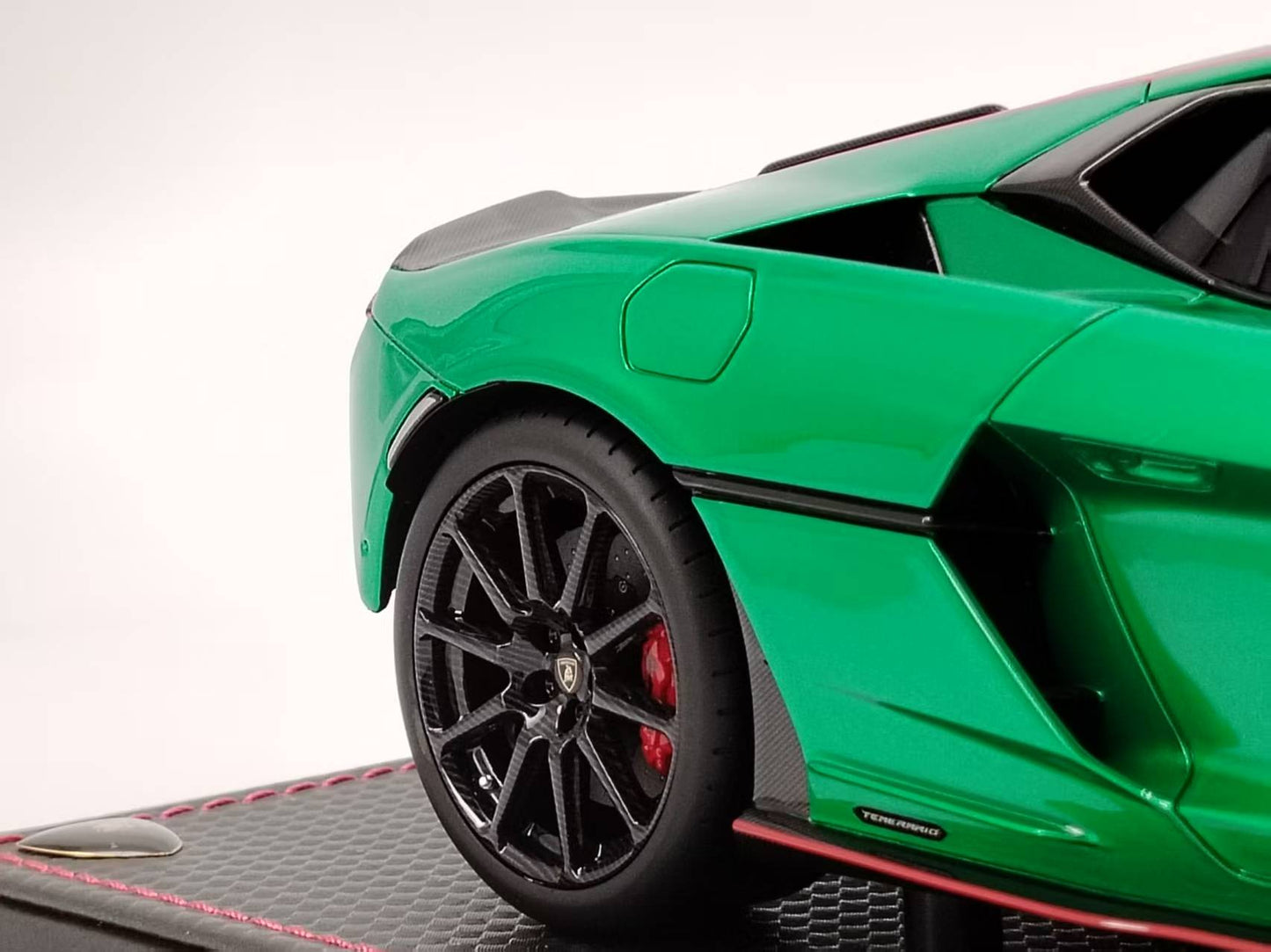 MR 1/18 Lamborghini New Baby Bull Temerario AP Kit Version Mercury Green Resin Model LAMBO062A