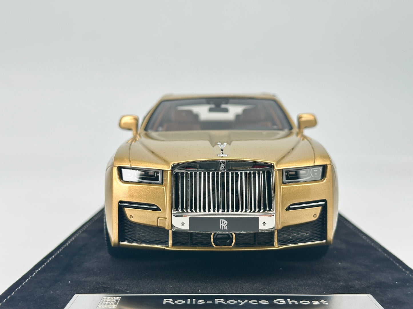 HH Model 1/18 Rolls-Royce Ghost Gold Limited Edition Simulation Car Model