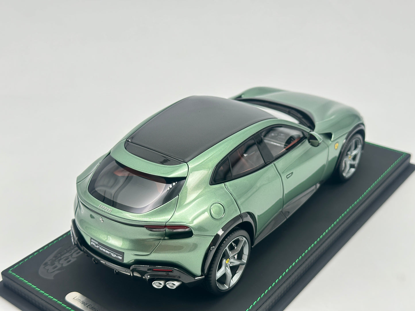 BBR 1/18 Ferrari PUROSANGUE Dora Green Simulation Model Car P18219PLF